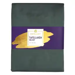 Albert Heijn AH Excellent Tafellaken velvet 140x240cm aanbieding