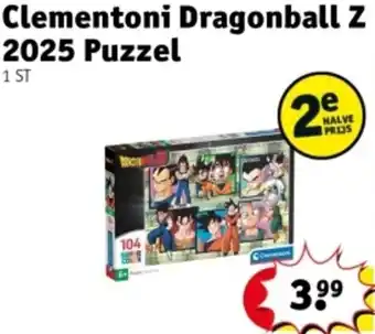 Kruidvat Clementoni Dragonball Z 2025 Puzzel aanbieding