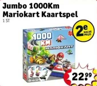 Kruidvat Jumbo 1000Km Mariokart Kaartspel aanbieding