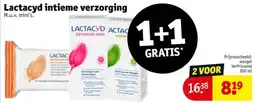 Kruidvat Lactacyd intieme verzorging aanbieding