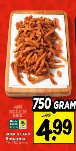 Vomar Voordeelmarkt Shoarma aanbieding