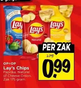 Vomar Voordeelmarkt Lay's Chips aanbieding