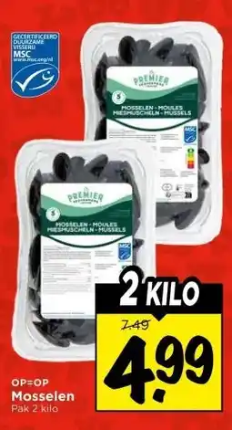 Vomar Voordeelmarkt Mosselen aanbieding