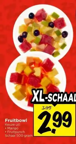 Vomar Voordeelmarkt Fruitbowl aanbieding