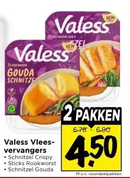 Vomar Voordeelmarkt Valess Vleesvervangers aanbieding
