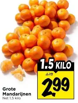 Vomar Voordeelmarkt Grote Mandarijnen aanbieding