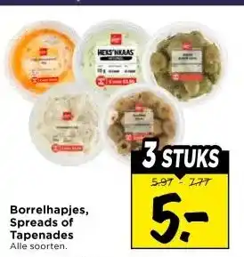 Vomar Voordeelmarkt Borrelhapjes, Spreads of Tapenades aanbieding