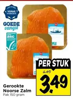 Vomar Voordeelmarkt Gerookte Noorse Zalm aanbieding