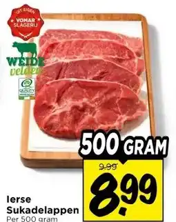 Vomar Voordeelmarkt lerse Sukadelappen aanbieding