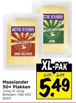 Vomar Voordeelmarkt Maaslander 50+ Plakken aanbieding