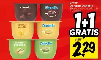 Vomar Voordeelmarkt Danone Danette aanbieding