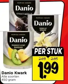 Vomar Voordeelmarkt Danio Kwark aanbieding
