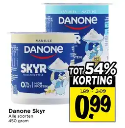 Vomar Voordeelmarkt Danone Skyr aanbieding