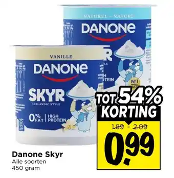Vomar Voordeelmarkt Danone Skyr aanbieding