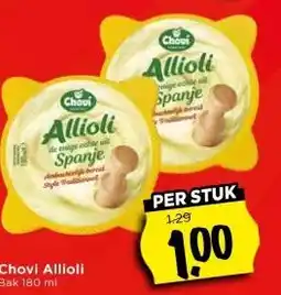 Vomar Voordeelmarkt Chovi Allioli aanbieding