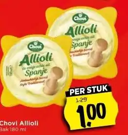 Vomar Voordeelmarkt Chovi Allioli aanbieding