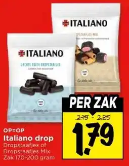 Vomar Voordeelmarkt Italiano drop aanbieding