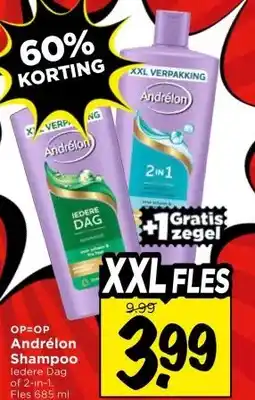 Vomar Voordeelmarkt Andrélon Shampoo aanbieding
