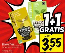 Vomar Voordeelmarkt Clipper Thee aanbieding