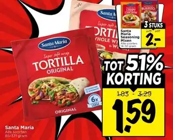Vomar Voordeelmarkt Santa Maria aanbieding
