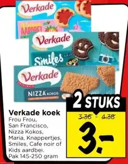 Vomar Voordeelmarkt Verkade koek aanbieding