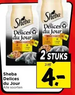 Vomar Voordeelmarkt Sheba Delices du Jour aanbieding