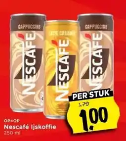 Vomar Voordeelmarkt Nescafé ljskoffie aanbieding