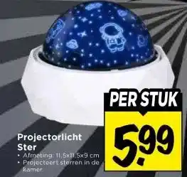 Vomar Voordeelmarkt Projectorlicht Ster aanbieding