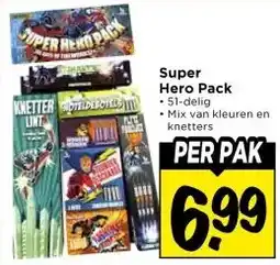 Vomar Voordeelmarkt Super Hero Pack aanbieding