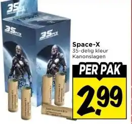 Vomar Voordeelmarkt Space-X aanbieding