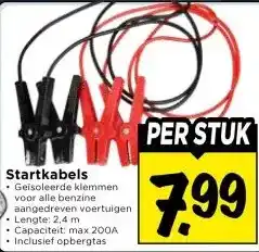Vomar Voordeelmarkt Startkabels aanbieding