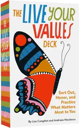 Amazon The Live Your Values Deck: Sort Out, Honor, and Practice What Matters Most to You aanbieding