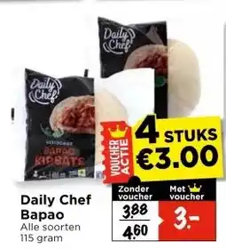 Vomar Voordeelmarkt Daily Chef Bapao aanbieding