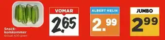 Vomar Voordeelmarkt Snack komkommer aanbieding