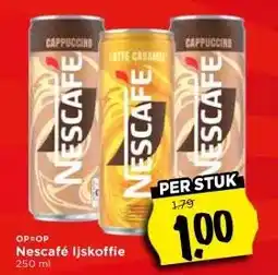 Vomar Voordeelmarkt Nescafé ljskoffie aanbieding