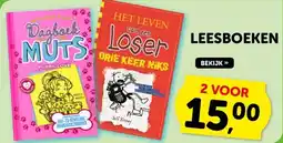 Boekenvoordeel LEESBOEKEN aanbieding
