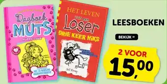 Boekenvoordeel LEESBOEKEN aanbieding