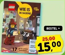 Boekenvoordeel WIE IS DE DADER aanbieding