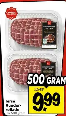 Vomar Voordeelmarkt lerse Runderrollade aanbieding