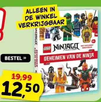 Boekenvoordeel LEGO NINJAGO GEHEIMEN VAN DE NINJA aanbieding