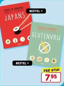 Boekenvoordeel JAPANS , GLUTENVRIJ aanbieding