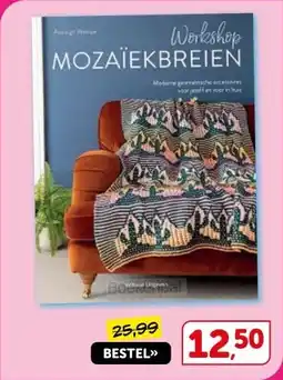 Boekenvoordeel Workshop MOZAÏEKBREIEN aanbieding