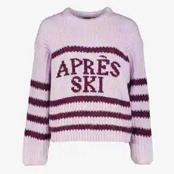 Scapino TwoDay dames apres ski trui roze aanbieding