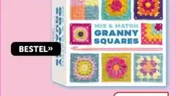Boekenvoordeel MIX & MATCH GRANNY SQUARES aanbieding