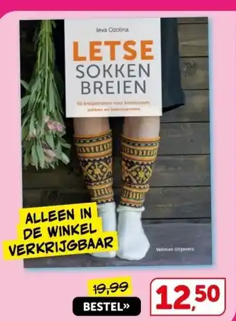 Boekenvoordeel LETSE SOKKEN BREIEN aanbieding