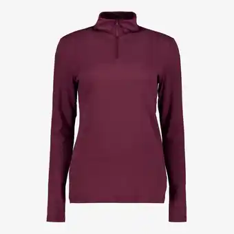 Scapino Mountain Peak dames skipully met rits rood aanbieding