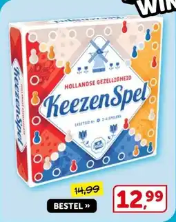 Boekenvoordeel HOLLANDSE GEZELLIGHEID KeezenSpel aanbieding