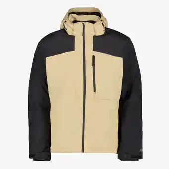 Scapino Mountain Peak heren ski-jas beige 10000 mm waterkolom aanbieding