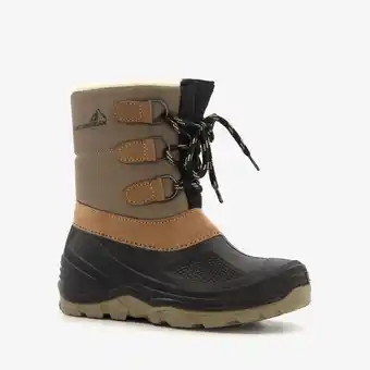 Scapino Mountain Peak gevoerde kinder snowboots bruin aanbieding