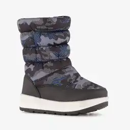 Scapino Gevoerde kinder snowboots zwart blauw aanbieding